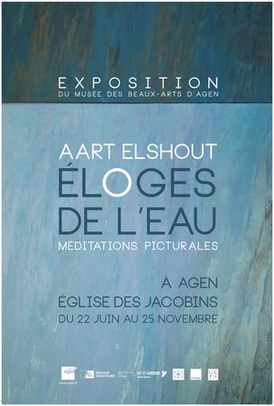 Aart Elshout, éloges de l’eau, méditations picturales